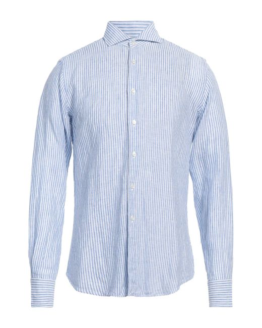 Xacus Blue Light Shirt Linen for men