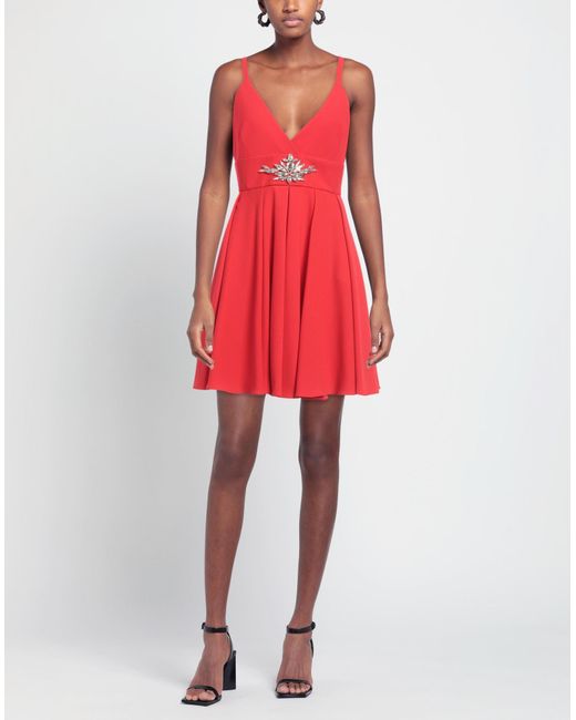 Stefano De Lellis Red Mini-Kleid