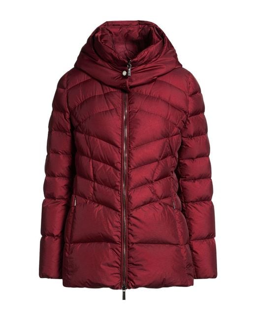 Moorer Red Puffer Polyamide