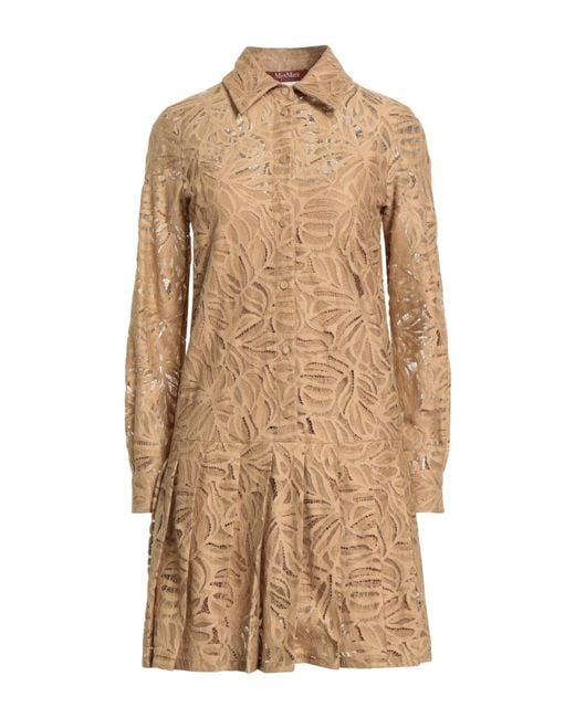 Max Mara Natural Mini Dress