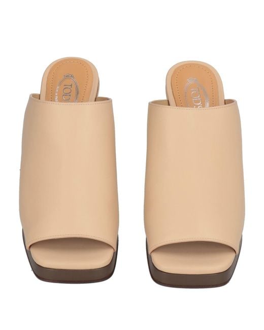 Tod's Natural Sandals