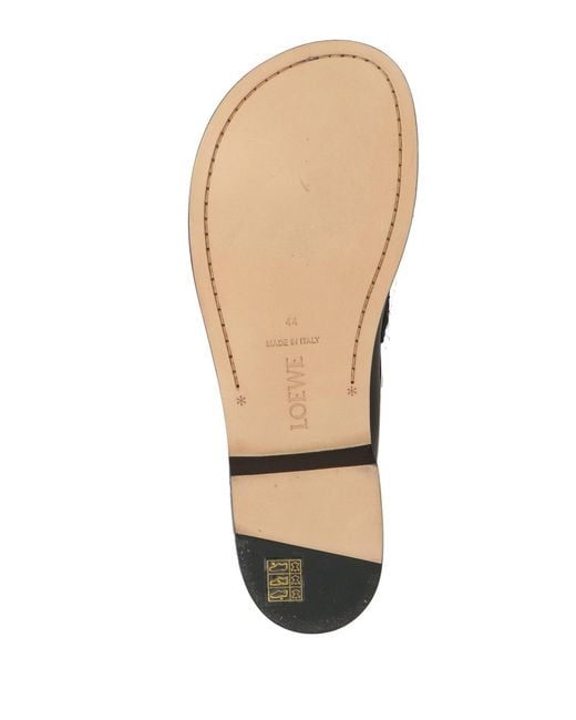 Loewe Black Loafers Leather for men