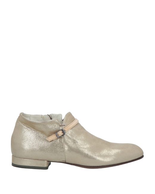 Pantanetti White Ankle Boots