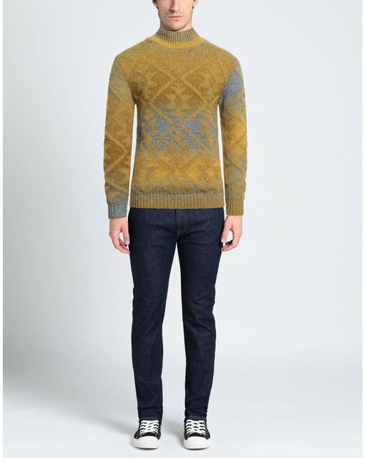 Dondup Green Turtleneck for men