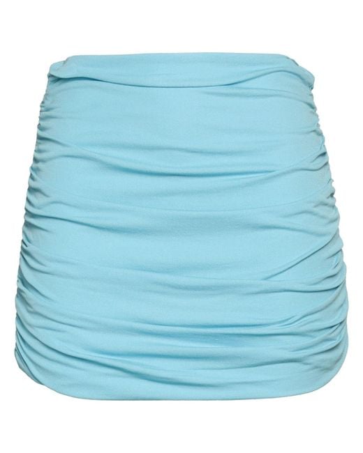 Tory Burch Blue Mini Skirt