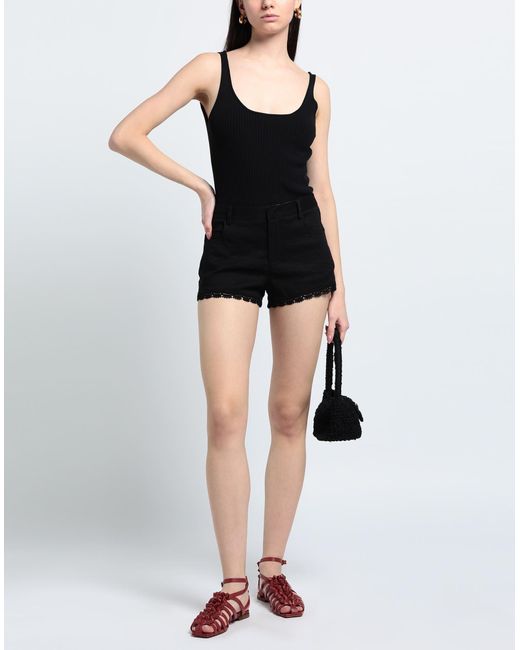 Pinko Black Shorts & Bermuda Shorts