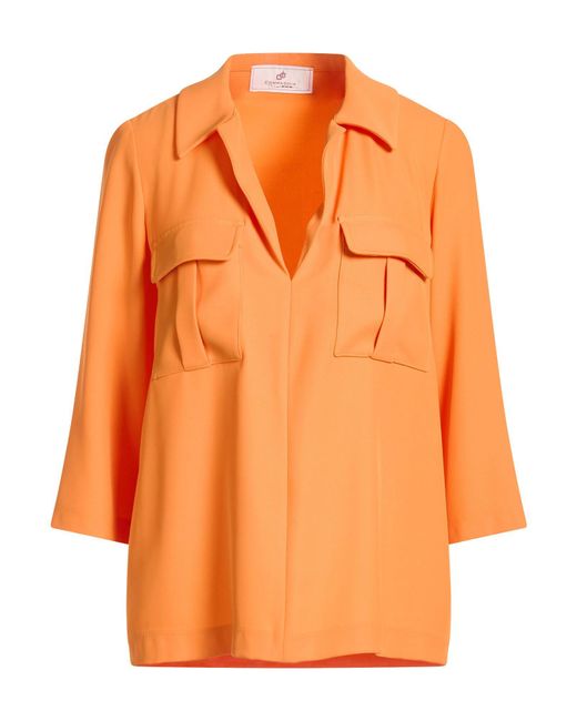 Compagnia Italiana Orange Top Polyester, Elastane