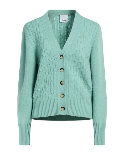 Allude Green Cardigans