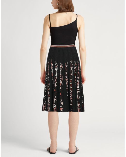 Diane von Furstenberg Black Midi-Rock