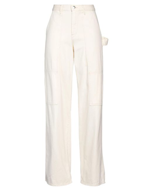 Helmut Lang White Jeans