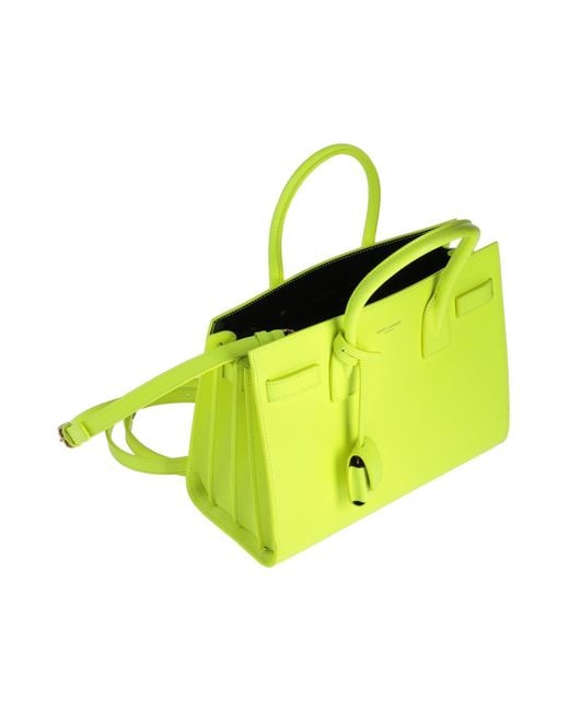 Saint Laurent Yellow Handbag