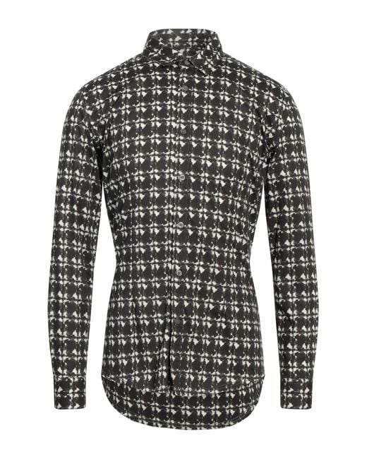 Daniele Alessandrini Black Shirt for men