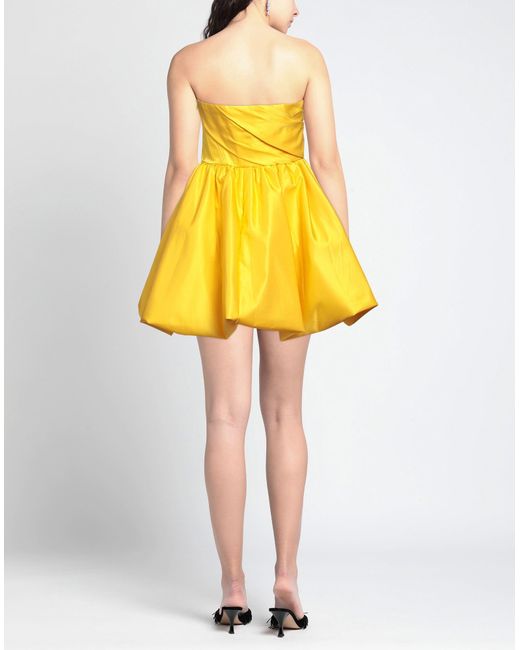 LEO LIN Yellow Mini Dress