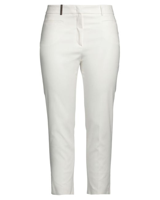 Peserico White Trouser