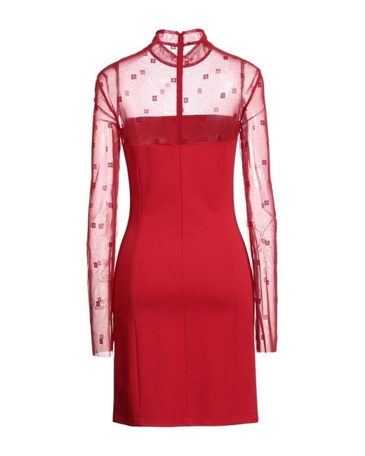 Robe courte Givenchy en coloris Red