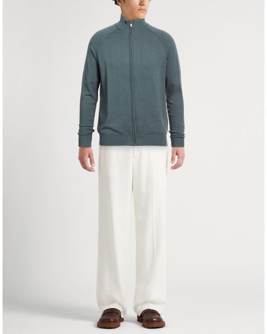 Ferré Blue Cardigan Cotton for men