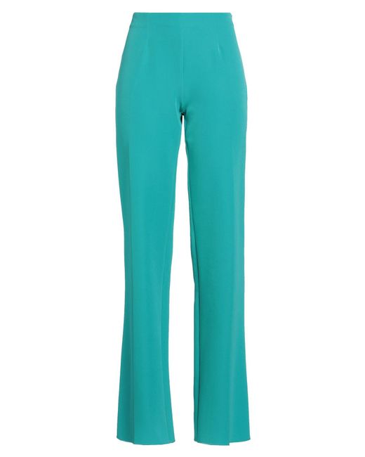 Camilla Blue Pants Polyester, Elastane