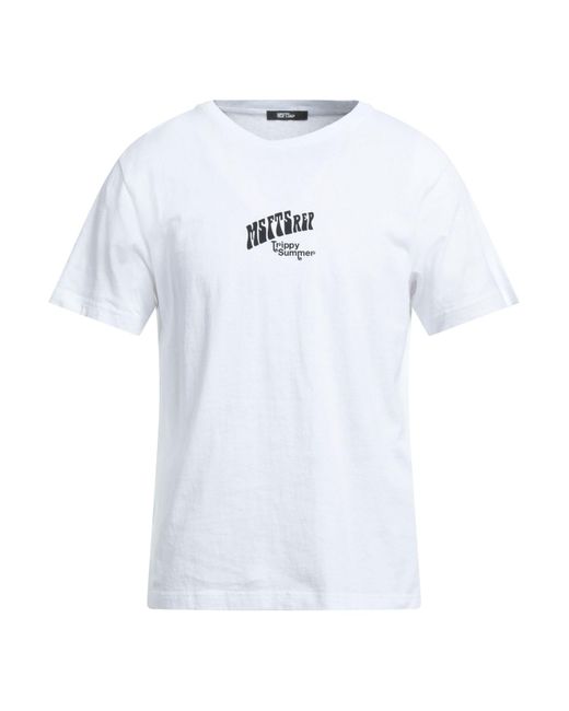 Msftsrep White T-shirt for men