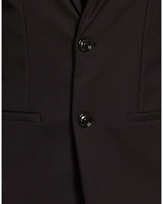 Liu Jo Black Blazer Polyamide, Elastane for men