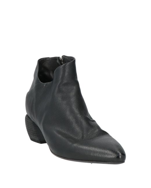 Officine Creative Black Ankle Boots Leather
