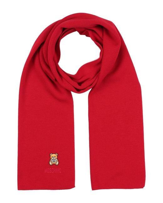 Moschino Red Scarf