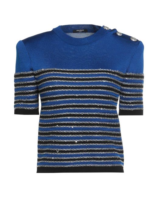 Pullover Balmain de color Blue