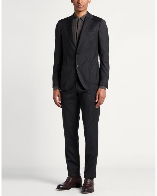 Lardini Blue Suit Wool for men