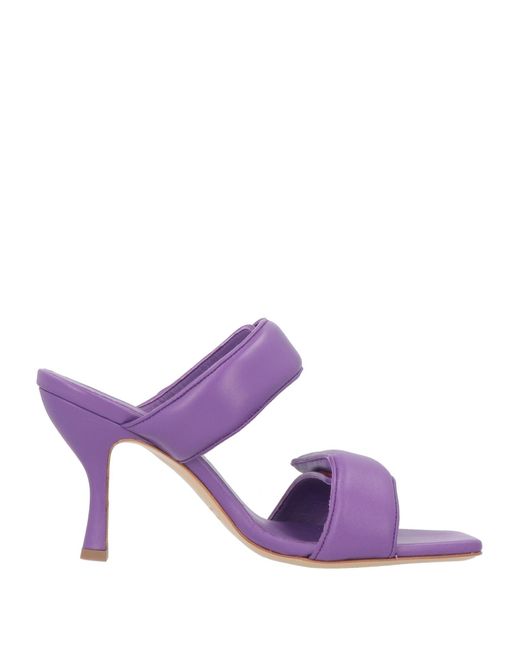 Gia Borghini Purple Sandale