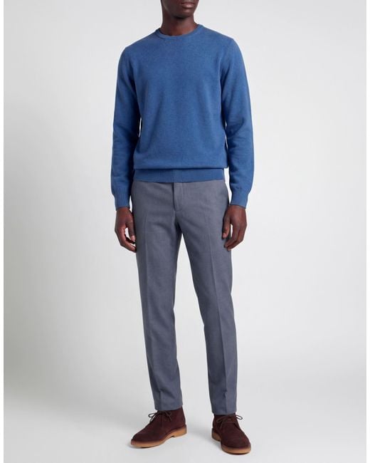 Pullover di Moorer in Blue da Uomo