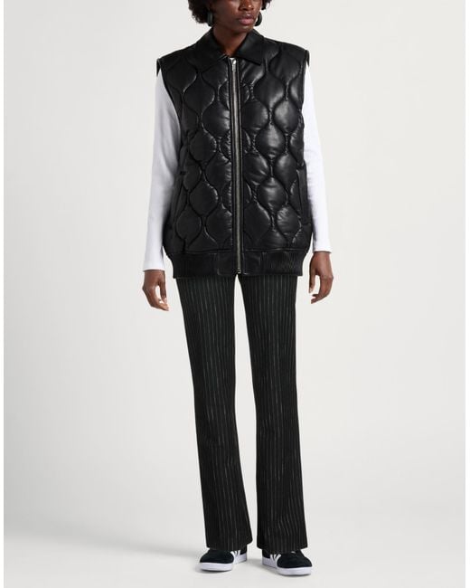 Pinko Black Pants Polyamide, Viscose, Elastane, Cotton