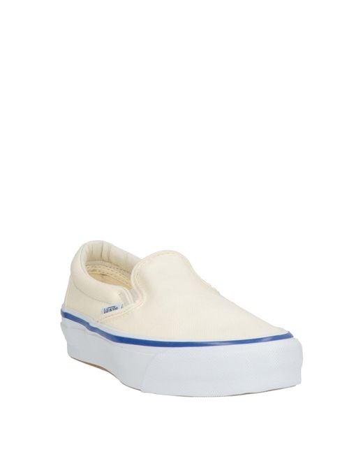 Vans White Sneakers Textile Fibers