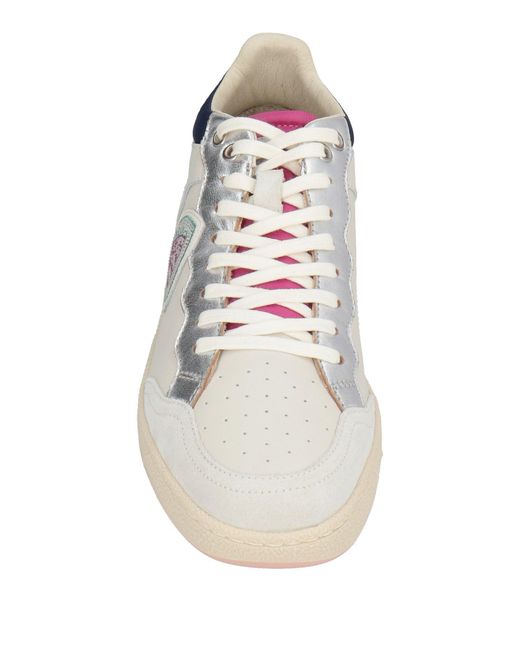 Blauer White Trainers