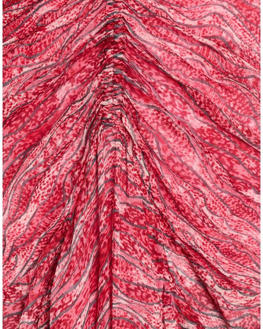 Isabel Marant Red Mini Dress Viscose