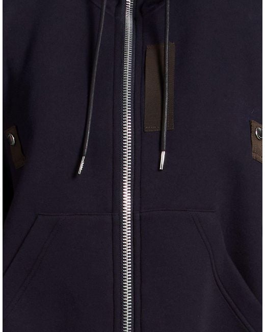 Sacai Blue Jacket Cotton, Polyester