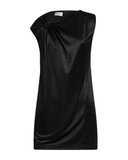 Nenette Black Mini Dress Polyester