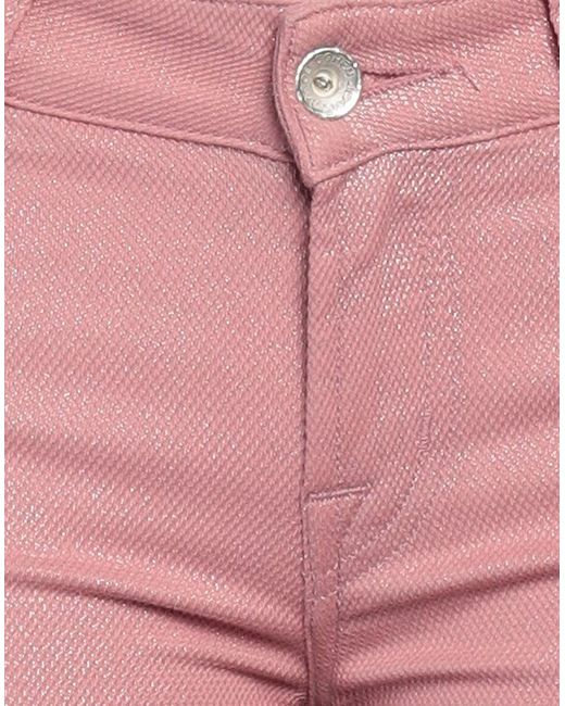 Jacob Cohen Pink Pants Cotton, Elastane