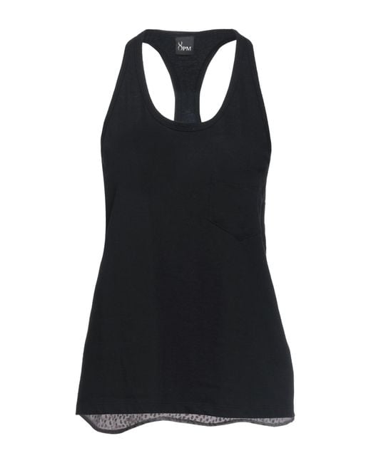 8pm Black Tank Top