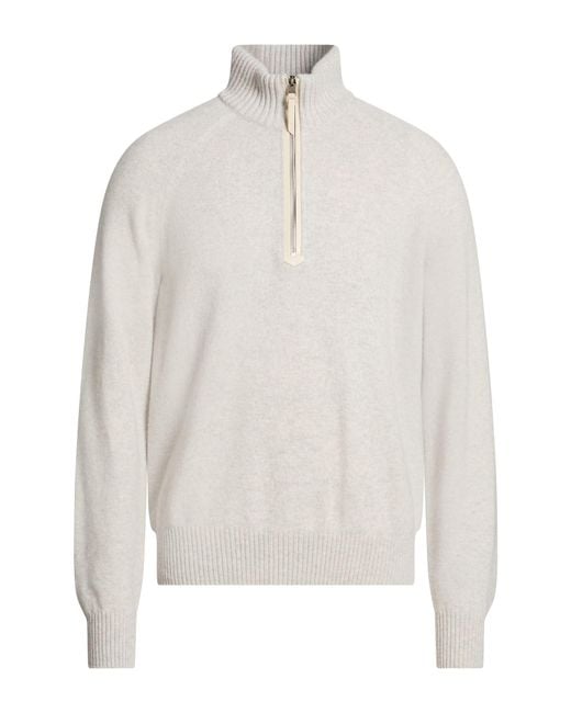 Tom Ford White Light Turtleneck Wool, Cashmere for men