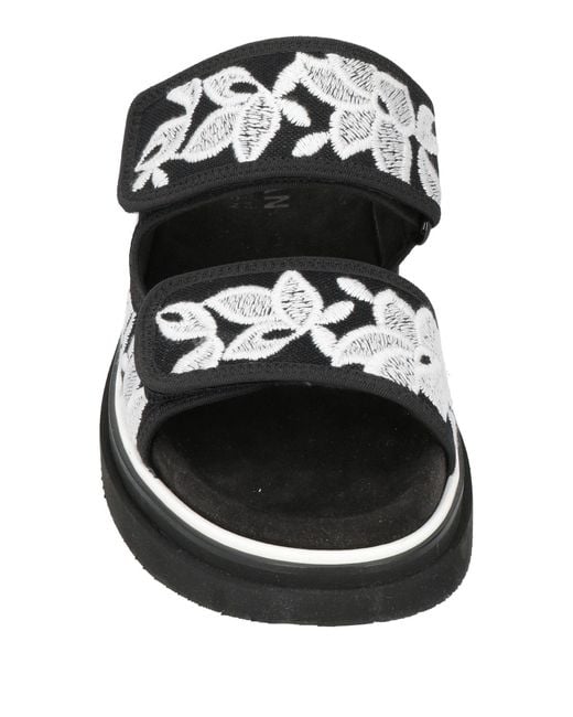 Hogan Black Sandals