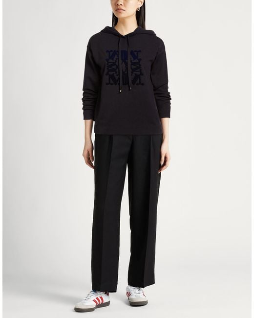 Max Mara Black Midnight Sweater Virgin Wool