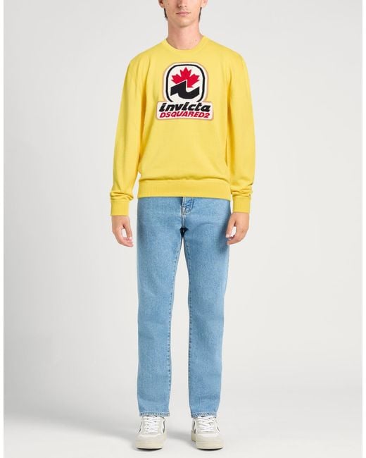 INVICTA x DSQUARED2 Yellow Jumper for men