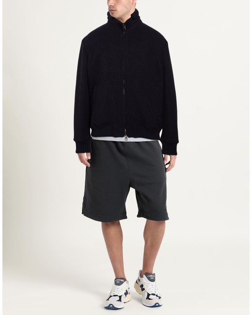 KIRED Blue Jacket Virgin Wool, Cashmere, Polyamide for men