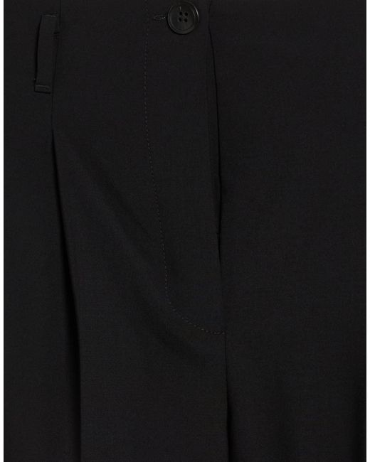 Kiltie Black Pants Virgin Wool, Elastane