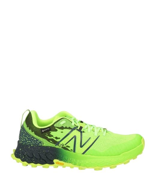 New Balance Green Sneakers Textile Fibers, Rubber