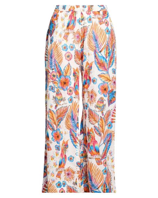 CONNOR & BLAKE White Pants Cotton