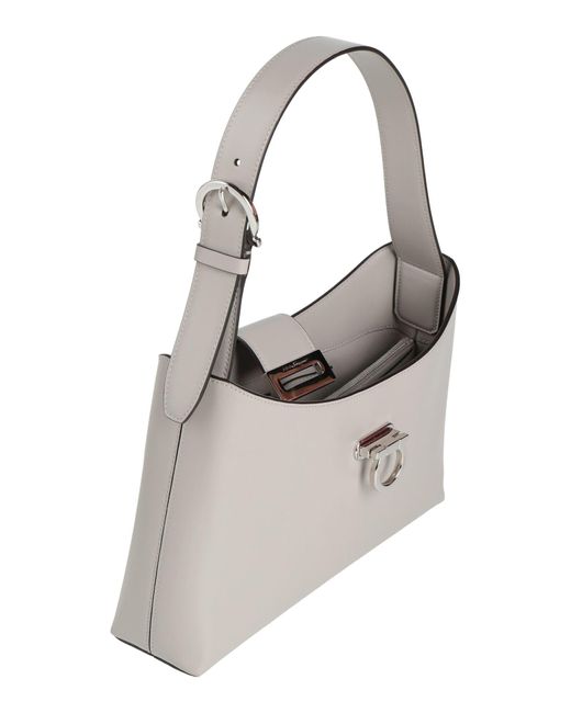 Ferragamo Gray Handtaschen