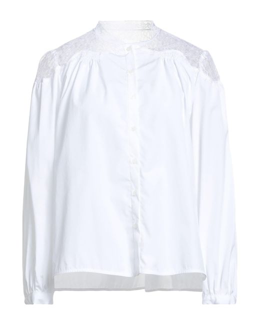 Camisa Maje de color White