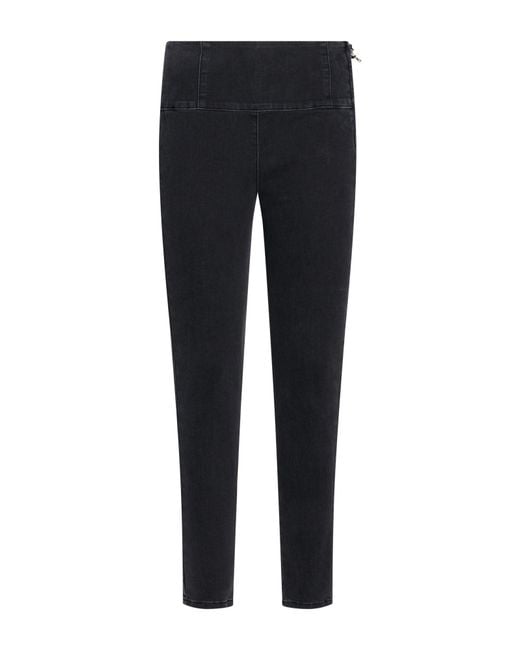 Patrizia Pepe Blue Jeans Cotton, Polyester, Elastane