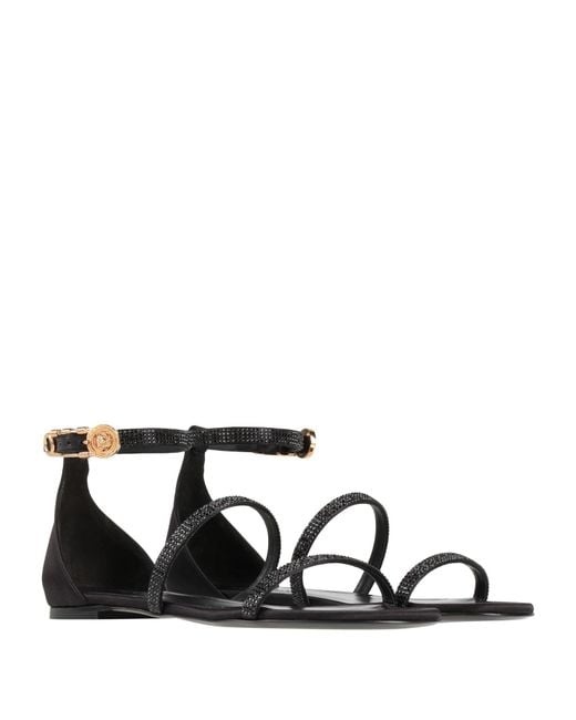 Versace Black Sandale