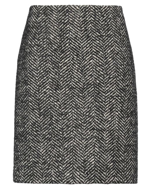 Miu Miu Gray Mini Skirt